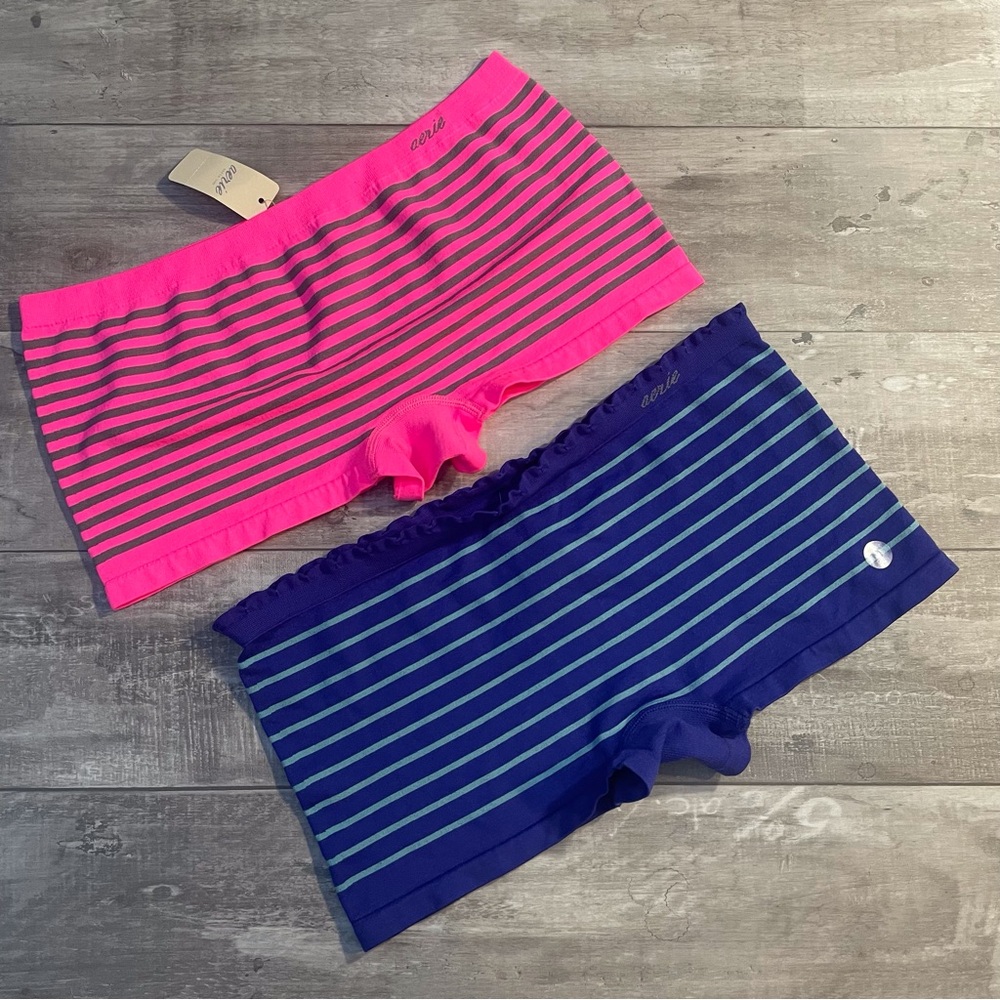 2 Pairs Aerie Boyshort Panties